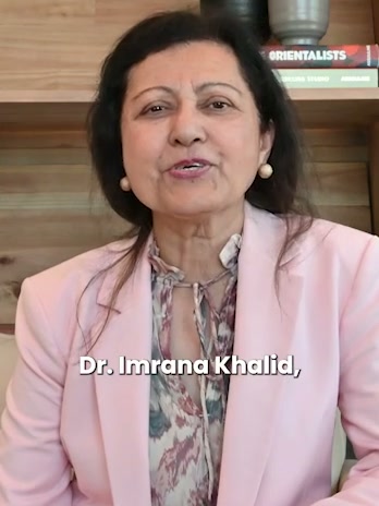 Dr. Imrana Khalid, a retired physician and MySeema member